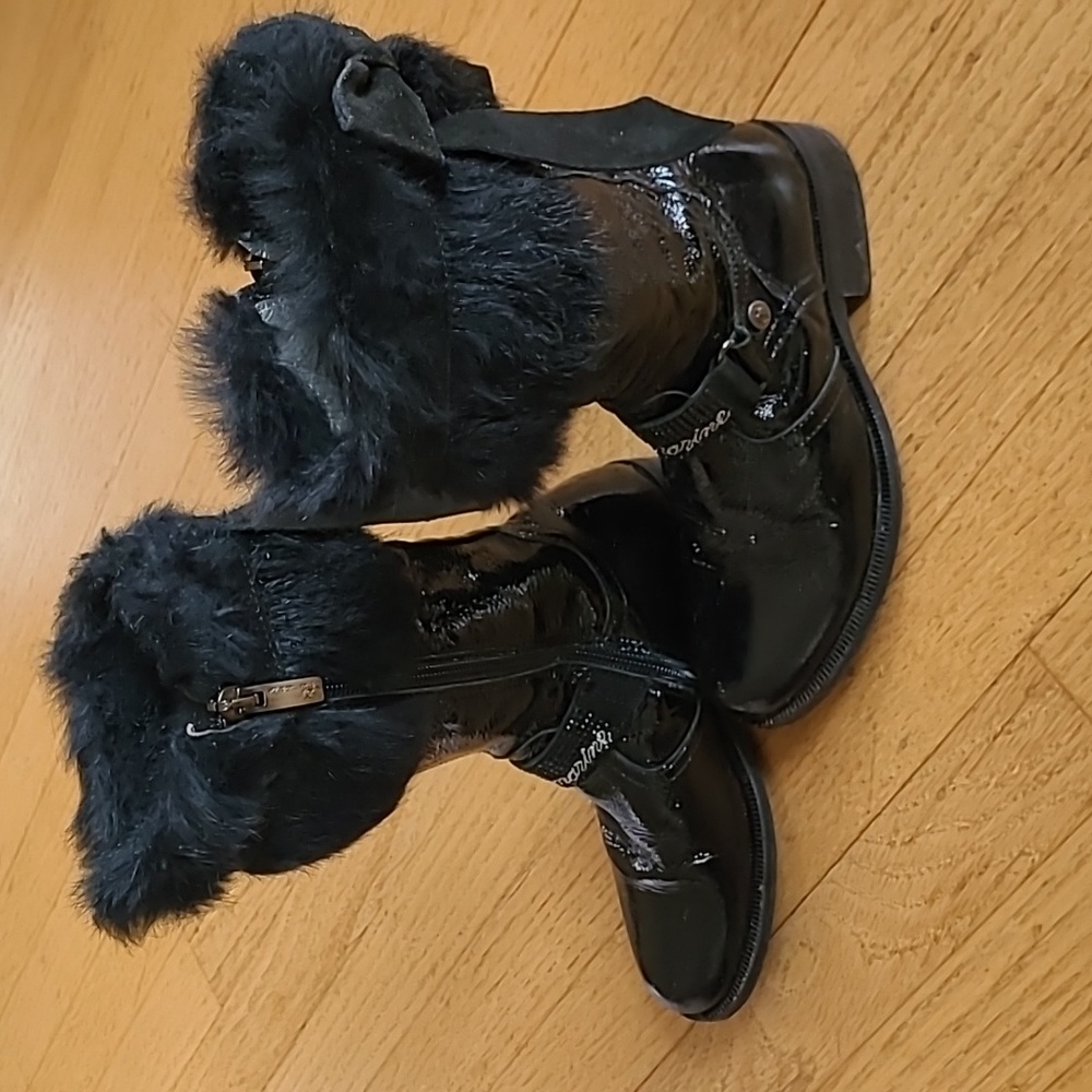Blumarine leather boots. One of a kind